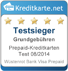 Testsieger Gebühren 2014 Prepaid Kreditkarten