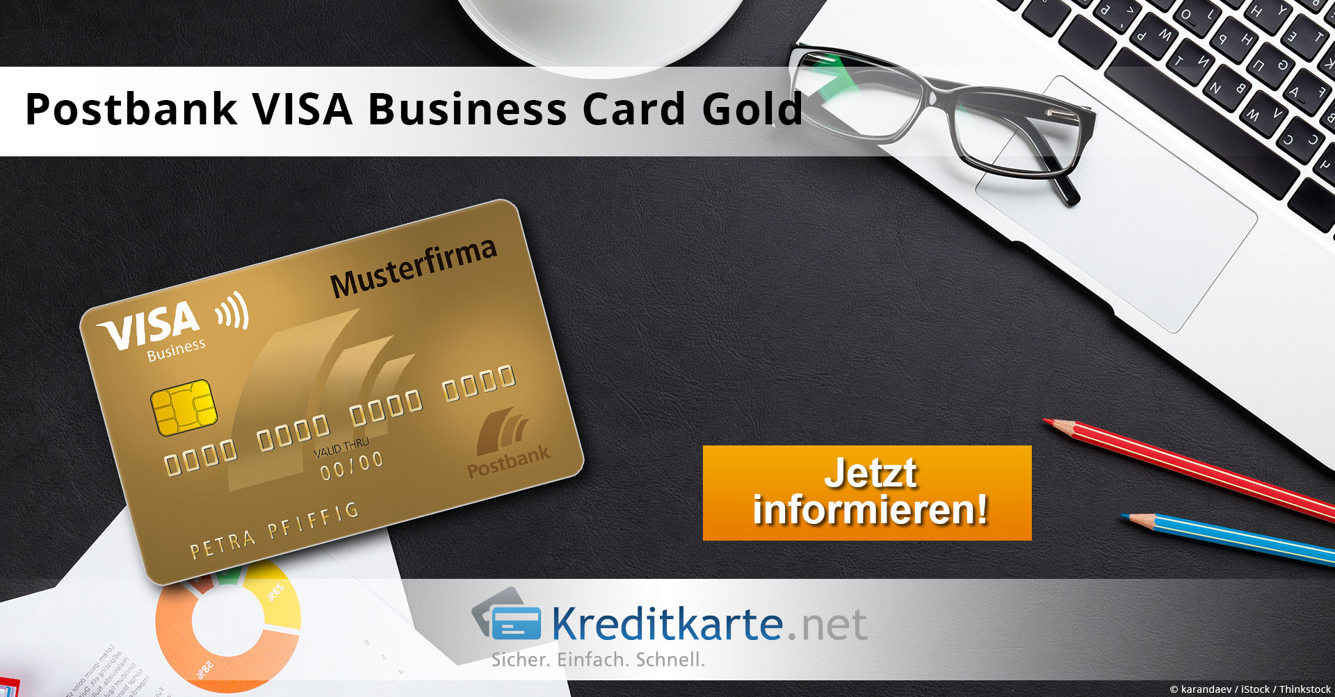 Die Postbank VISA Business Card Gold im Test