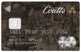schwarze Luxus MasterCard Coutts Silk Card