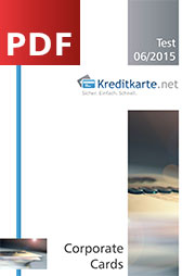 Deckblatt zur PDF Corporate Cards Test 2015