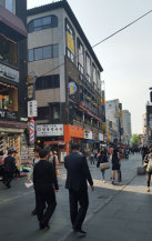 Bild Einkaufsstraße Seoul