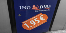 Freistehender ING-DIBa Geldautomat