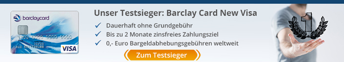 Testsieger Kostenlose-Kreditkarte Banner Testsieger Kostenlose-Kreditkarte Banner