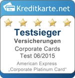 AMEX Corporate Platinum Card Versicherung Kategoriesieger