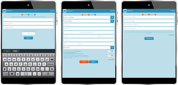 SQWallet Einrichtung